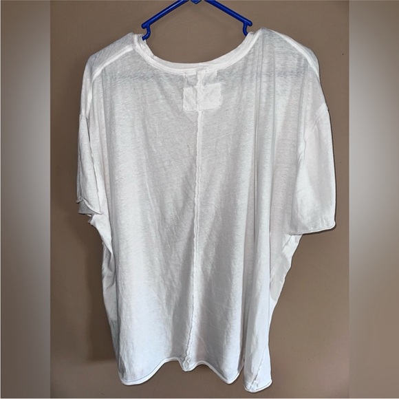 Free People Nina white tee - Picture 3 of 4